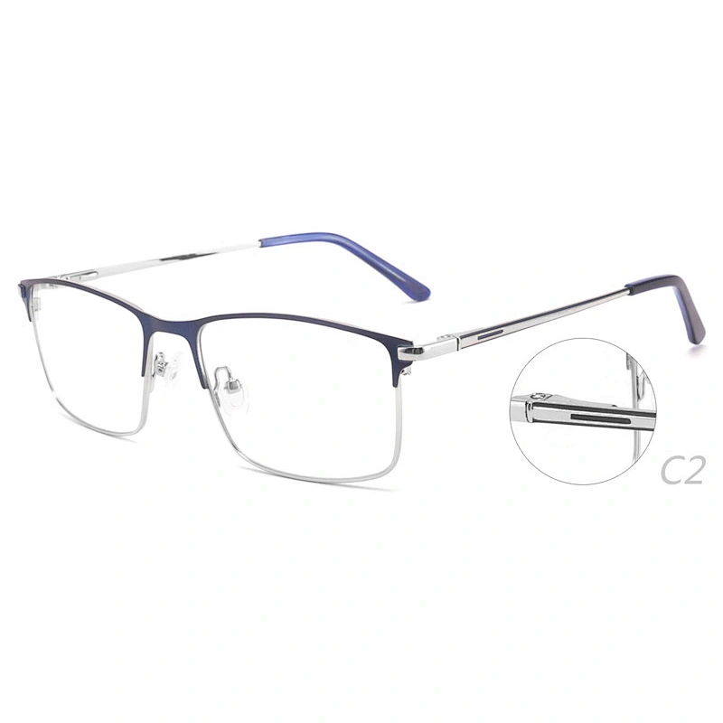 AM2008 Hot selling fashion metal optical frame high quality women eyeglasses Ready stocks