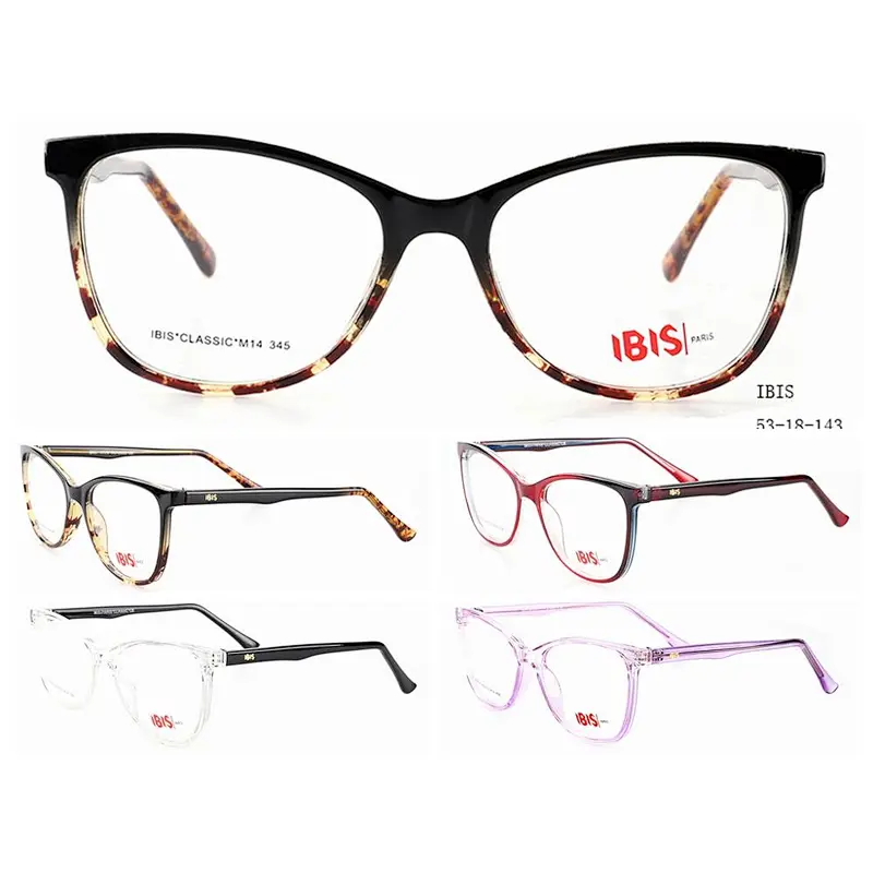 Wholesale newest cheap CP eyeglasses frame ladies young women girls designer full unique shape fancy eyewear optical frame