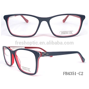 FB4351 Wholesale acetate frames luxury low price optics eyewear