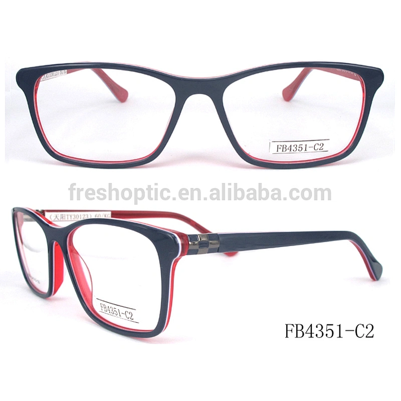 FB4351 Wholesale acetate frames luxury low price optics eyewear