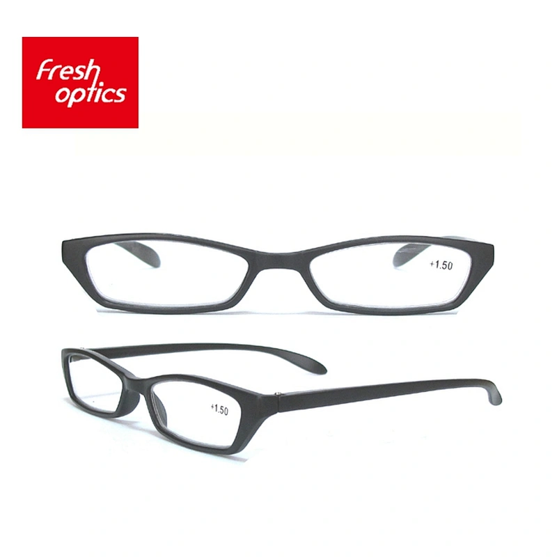 RD - 125 Unisex Plastic Slim Reading Glasses With Design Color Custom