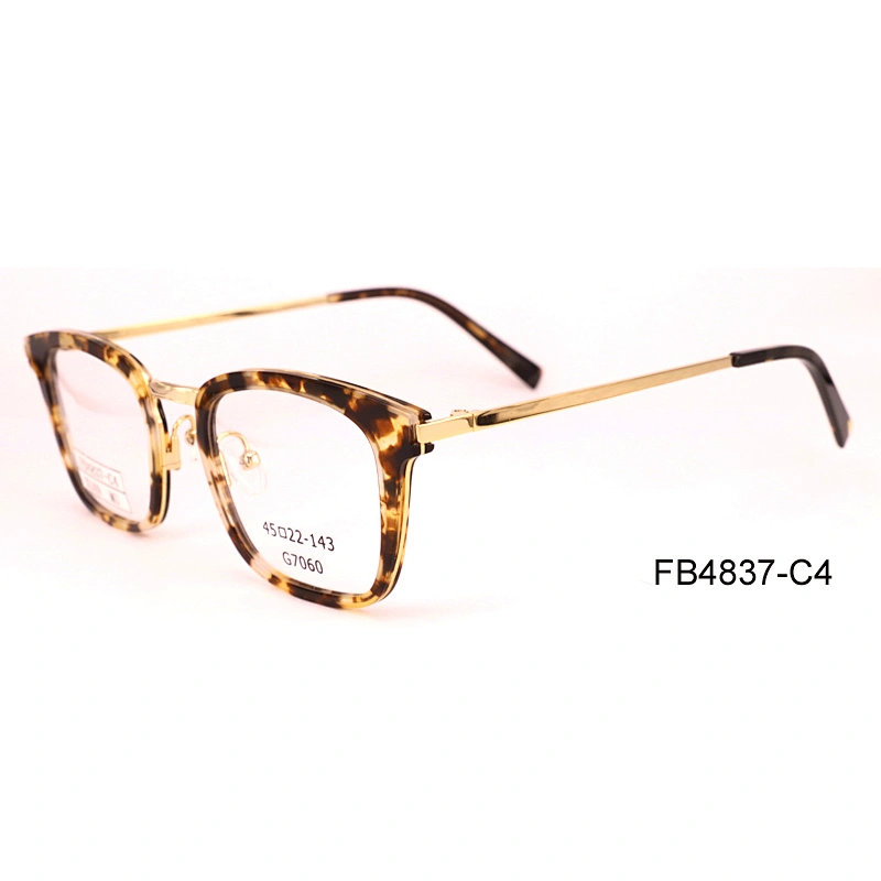 FB4837 high fashion eyeglass acetate frame optical frames wholesale in China
