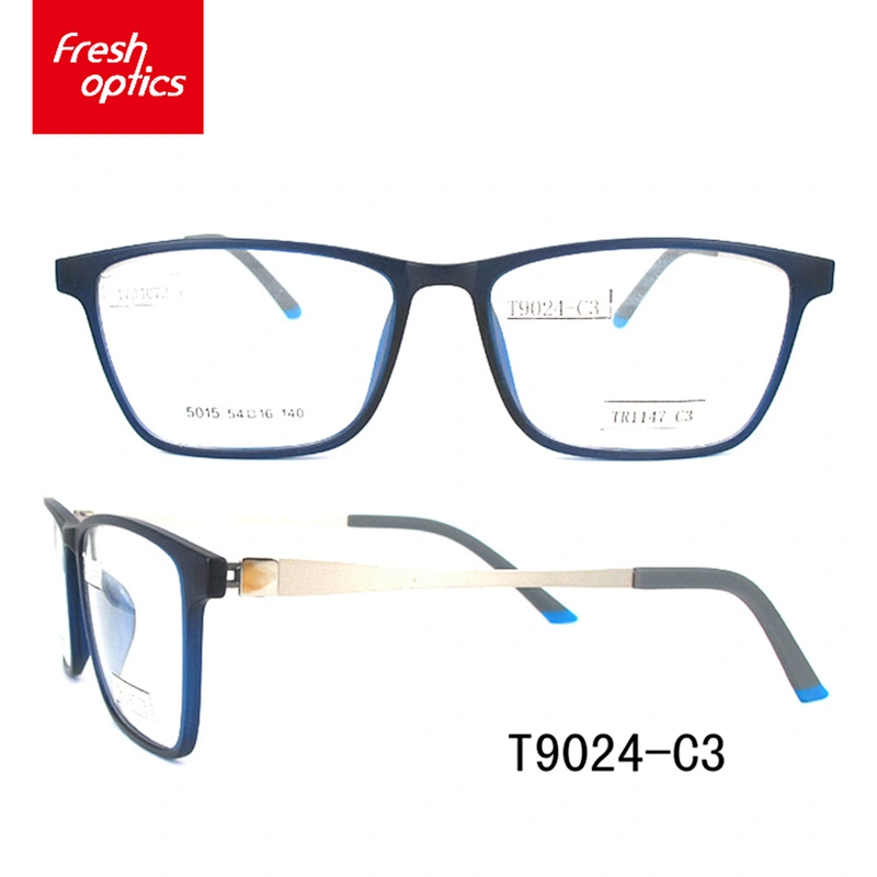 T9024 High quality decorated glasses spectacle frame for sale