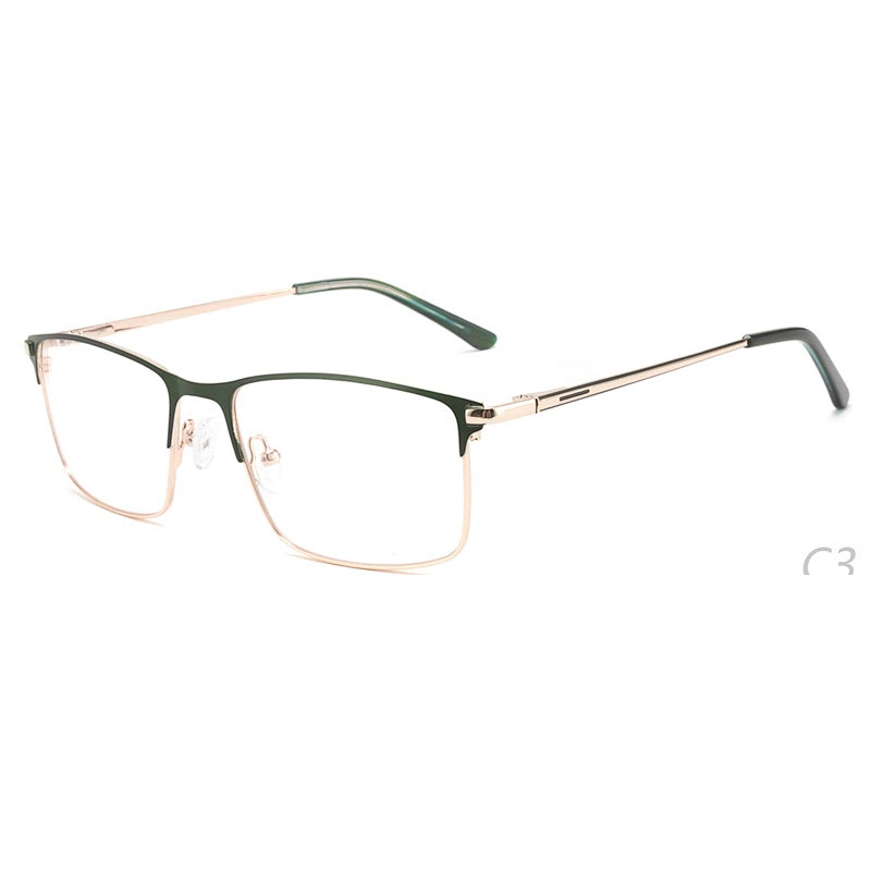 AM2008 Hot selling fashion metal optical frame high quality women eyeglasses Ready stocks