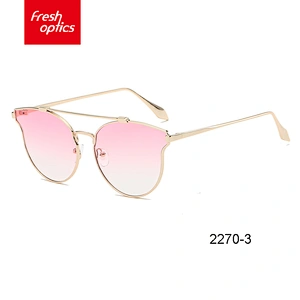GD2270 Wholesale customized promotional adult sunglasses kiss eyewear retro