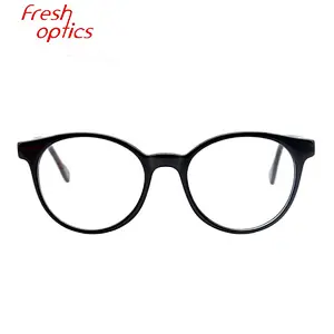 2020 China factory retro pink acetate optical eyeglasses for kids