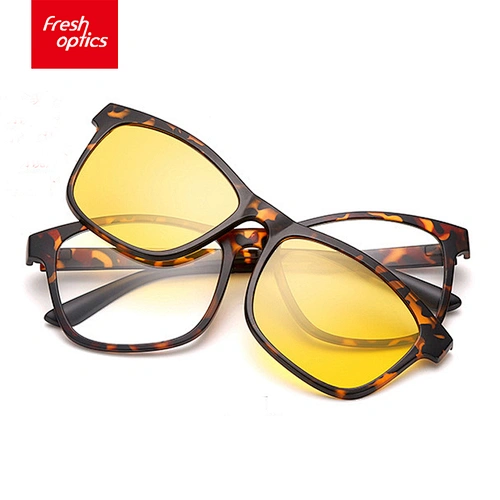 TR2201 Italy Design Clip On Sunglasses Mens Fashion