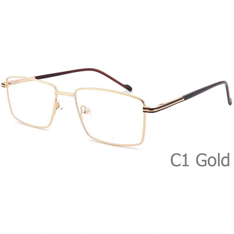 2019 fashion custom best online retailer metal optical eyeglasses frame for men