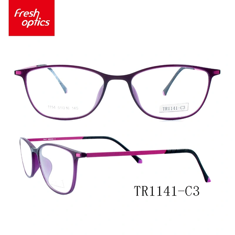TR1141 TR90 Thin Temple Optical Frames With Italy Design