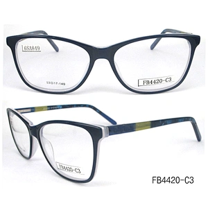 FB4420 Wholesale cheap price eyewear optical acetate frame for women in bulk