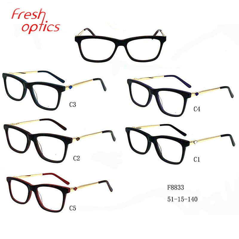 Manufacturer fashion men acetate optical frames