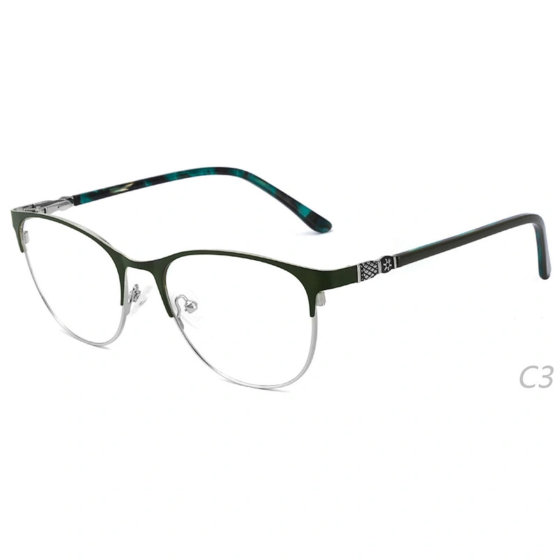 Best selling fashion ready stock metal optical eyeglasses frames