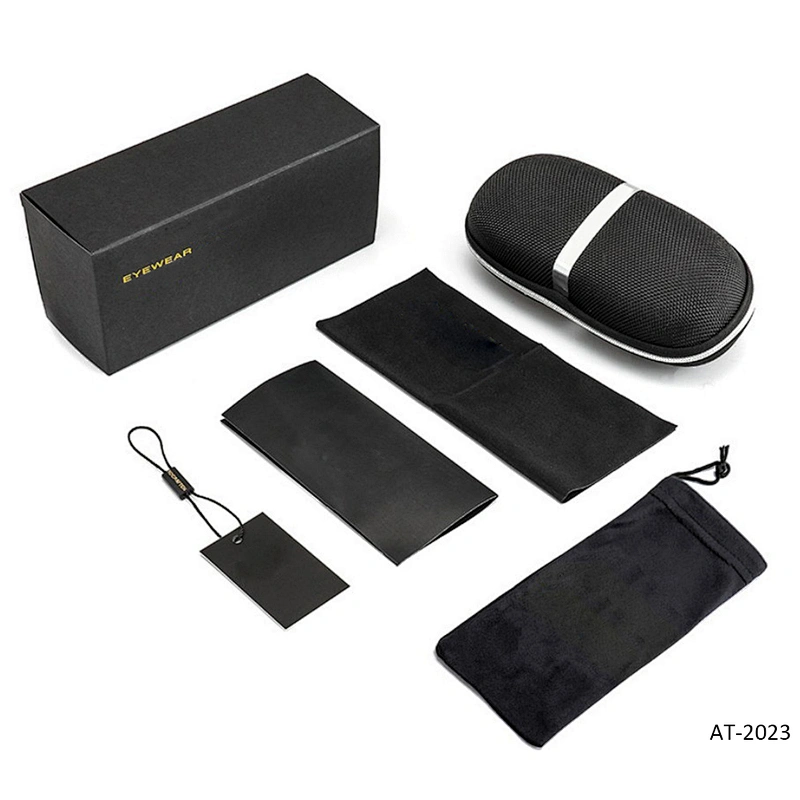 2020 hot sale cheap sunglasses paper boxes leather cases eyeglasses packaging box
