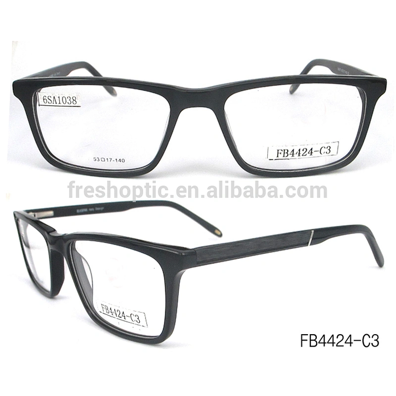FB4424 Unique design special att temple eyeglasses frame spectacle frame designer glasses