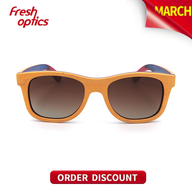 5610 Handmade two pin wood glasses,Bamboo wood grain glasses