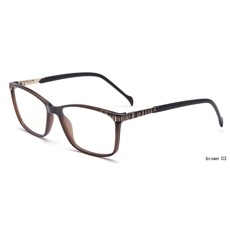 Newest High Quality Change Colorful Temple Mental Frames TR90  Eyeglasses