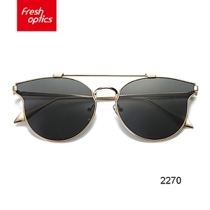 GD2270 Wholesale customized promotional adult sunglasses kiss eyewear retro
