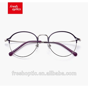 1662 High quality glasses eyewear optical frames ready metal frames
