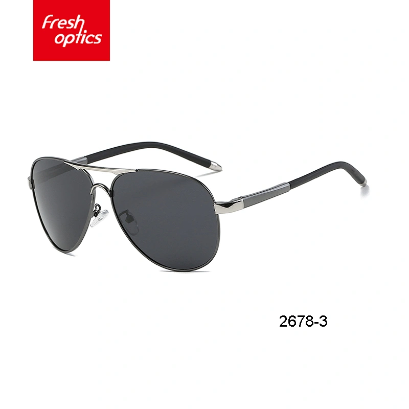 2678 Fashion Design Double Bridge military CE Sunglass