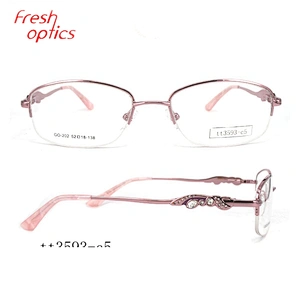 European standard diamond matel optical frames wholesale 2019