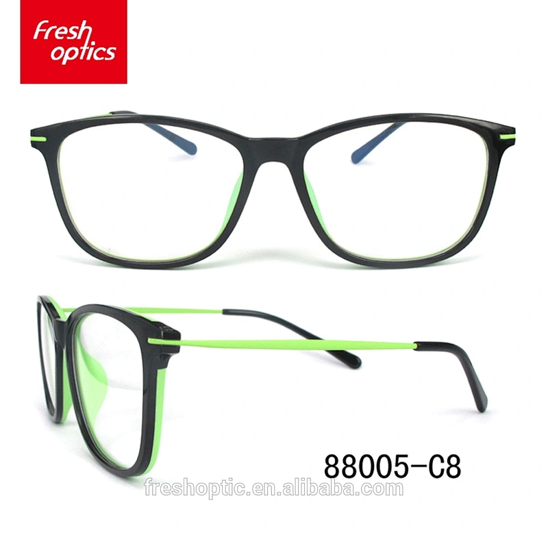 88002 Wholesale design men rimless color frame TR90 optical frame