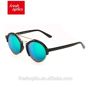 LM1710 Economical high quality blue point sunglasses big sunglasses round sun glasses