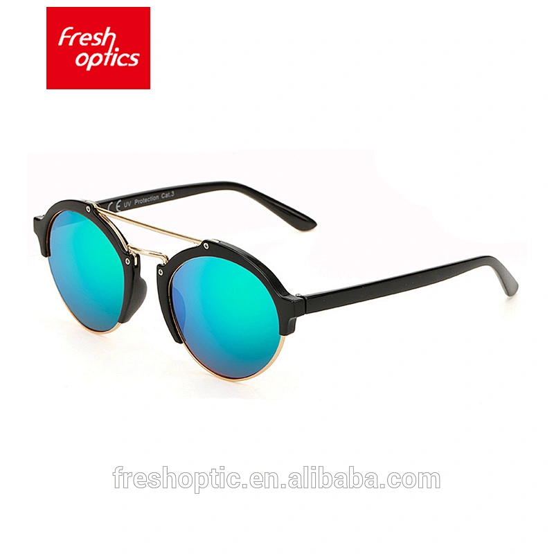 LM1710 Economical high quality blue point sunglasses big sunglasses round sun glasses