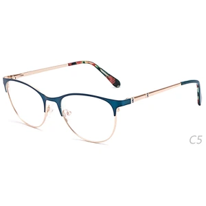 Retail hot sale metal optical frames ready goods eyewear