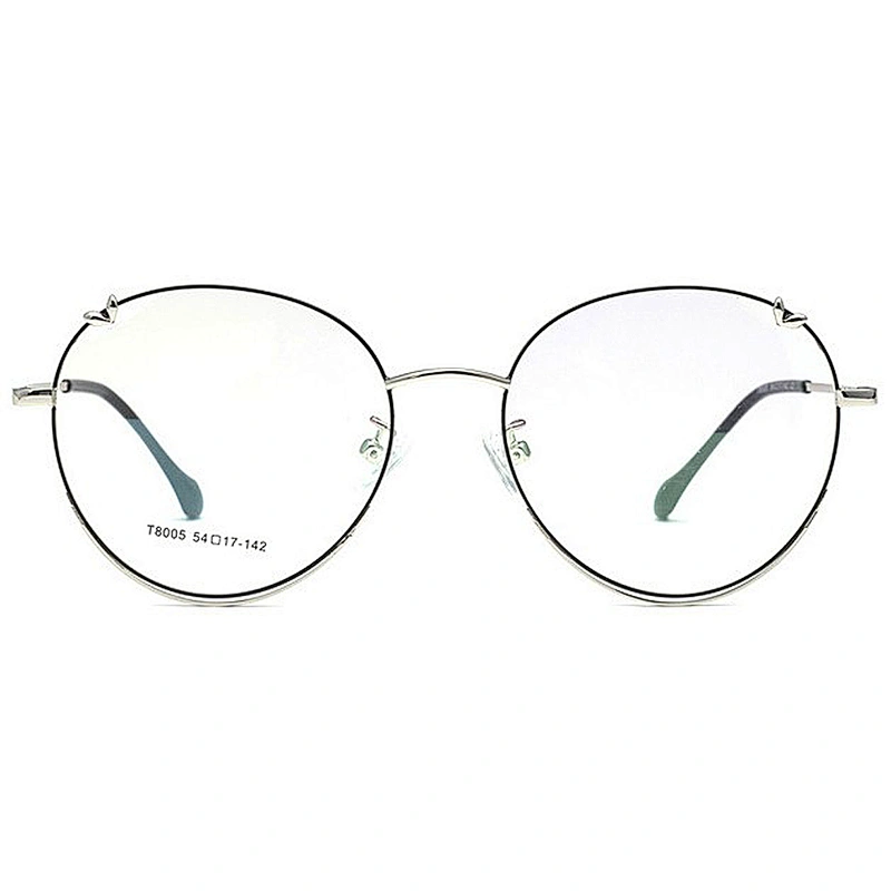 fashion hot sale stainless steel vintage optical eyeglasses for women