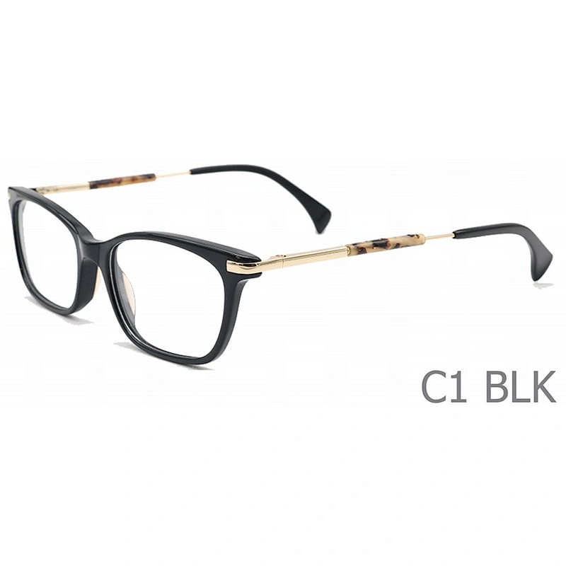 2020 hot on sale fashion shiny colorful acetate optical eyeglasses frames ready stock