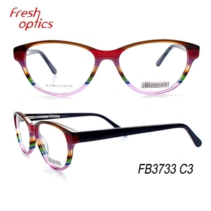 Fashion Acetate Optical Frame Design Eye Glasses
