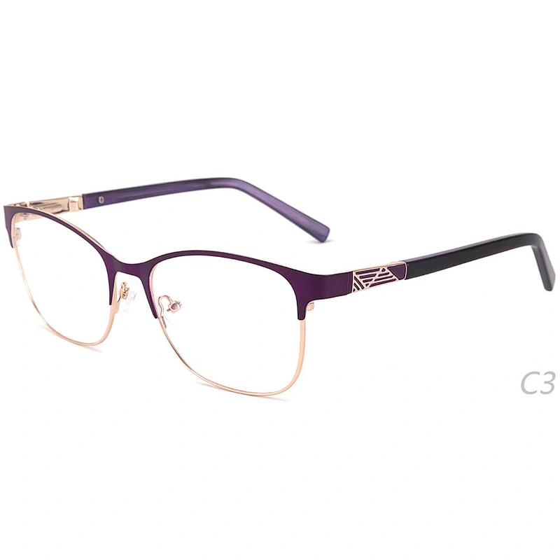 wholesale high quality ready stock prescription glasses metal optical frames