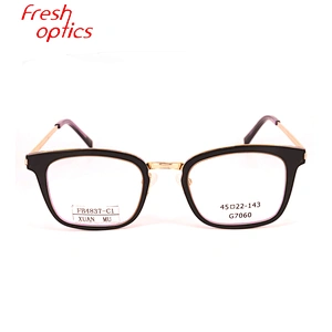 FB4837 high fashion eyeglass acetate frame optical frames wholesale in China