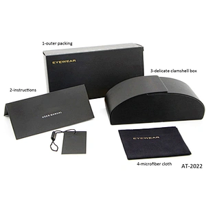 2020 hot sale cheap sunglasses paper boxes leather cases eyeglasses packaging box