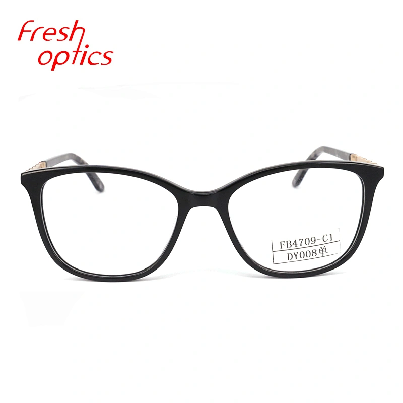 FB4709 High quality acetate optical frame custom promotional optical glasses acetate