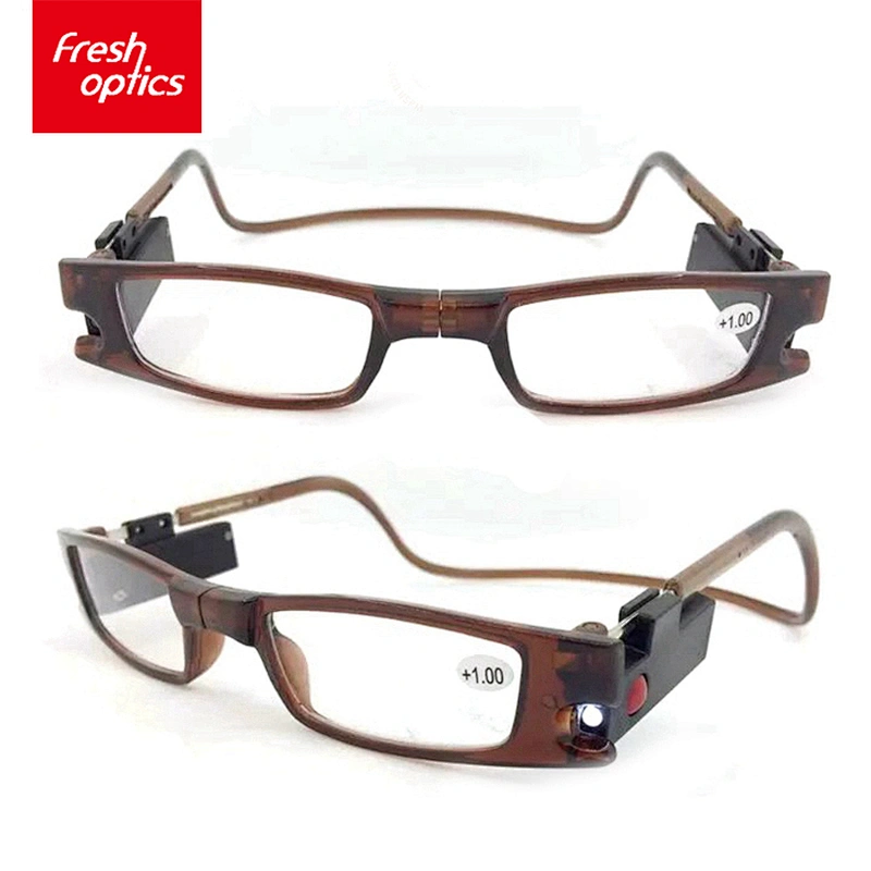 Top sale special 360 degree rotating pc frame reading glasses bright red glasses frames