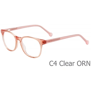 2020 popular round pink acetate optical eyeglasses frames for kids