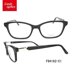 FB4162 Plastic inexpensive round acetate glasses optical frames