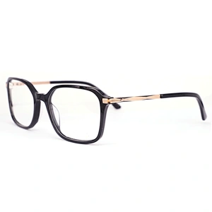 FB5417 Fashion acetate optical frame fancy eyewear brand glasses frame square acetate eyeglass