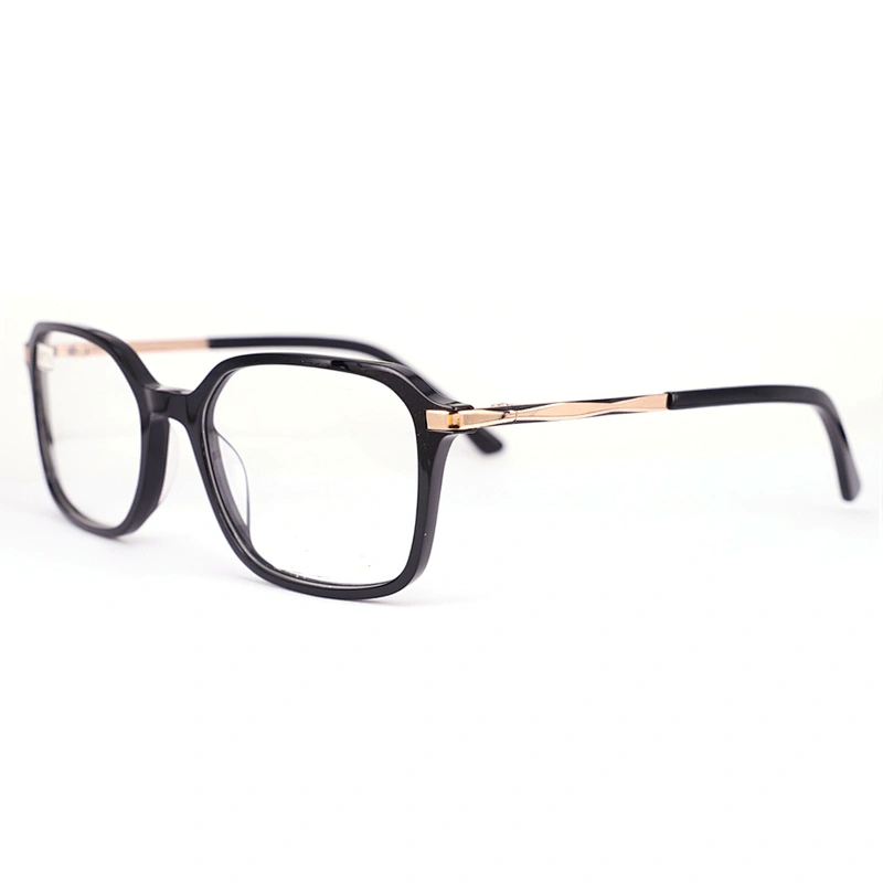 FB5417 Fashion acetate optical frame fancy eyewear brand glasses frame square acetate eyeglass