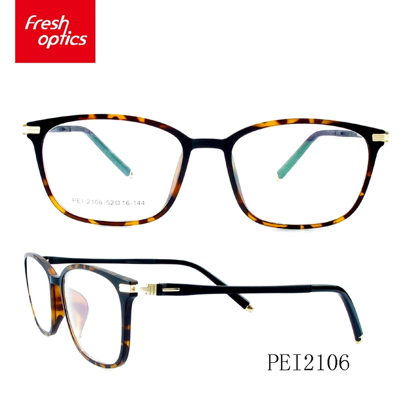 PEI2106 New Design TR90 Triple Color Optical Frames Eyeglasses