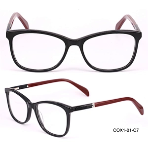 COX1-01 2018 hot sell acetate stocks optical frame low moq in China wholesale