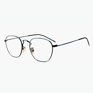 HH60116 Fashion rimless flexible optical bling eyeglasses frames