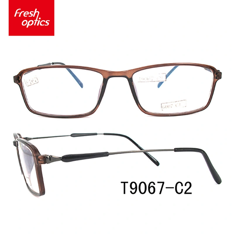 T9067 Popular heat-resisting tr90 reading spectacle frames for man