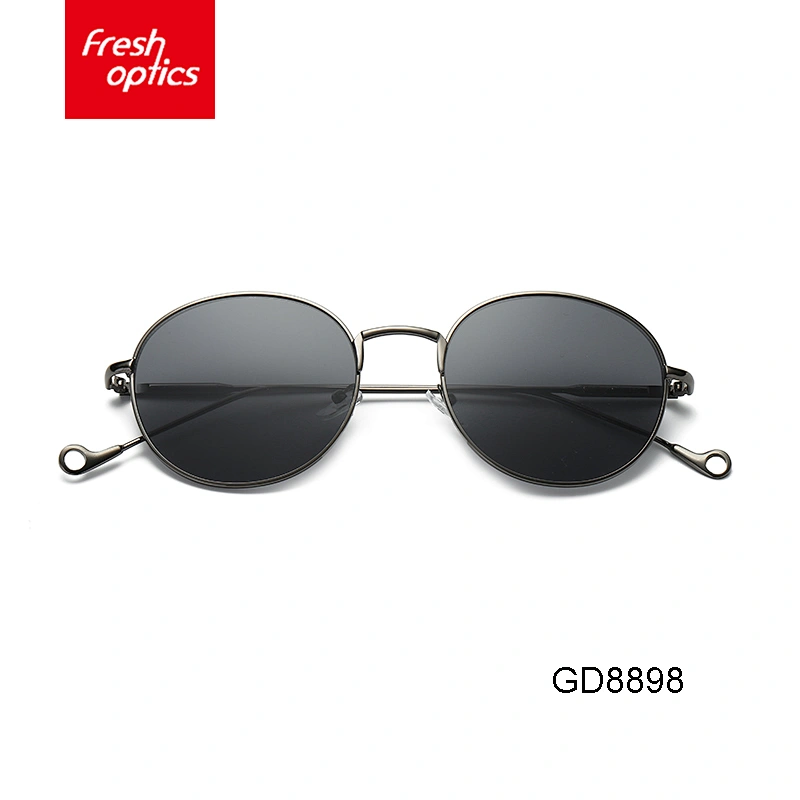 GD8898 High quality custom magnetic round sunglasses