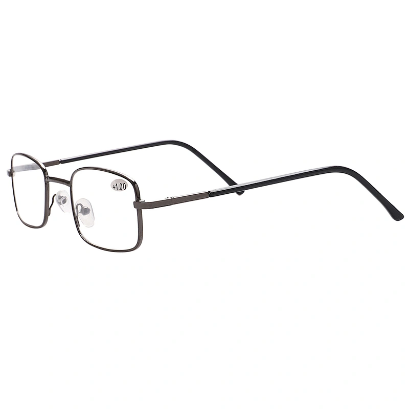 Cheap prescription metal frames iron reading glasses for men and women ready to ship