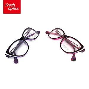 FB3936 Street Fashion Cat Eye Women Acetate Eyeglass Frame