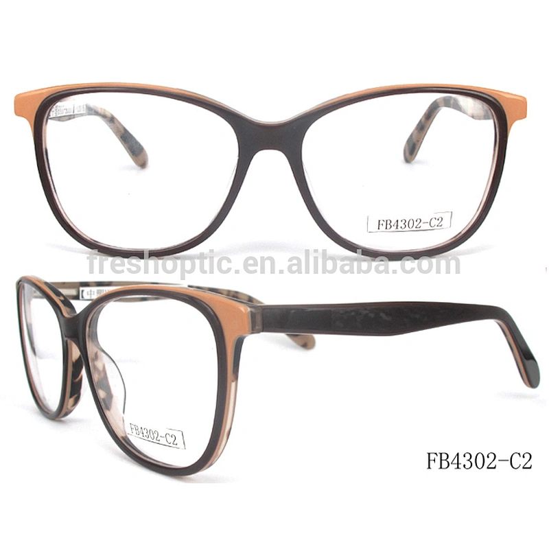 FB4302 Cheap prescription glasses frames long temple design reading glasses eyeglass frames manufacturer