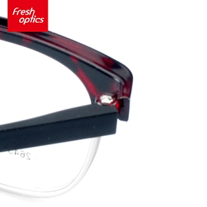 TR1169 Customized TR90 Optical Frames,Lady Half-Rim Optical Frames