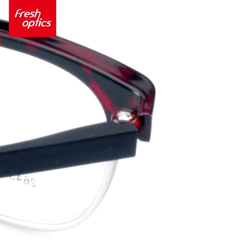 TR1169 Customized TR90 Optical Frames,Lady Half-Rim Optical Frames